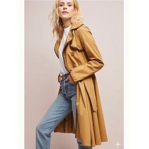 Anthropologie Marley Trench Coat by Ett.wa